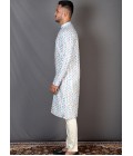 Multicolor Cotton Printed Kurta For Festivals KF240305 Multicolor Cotton Printed Kurta For Festivals KF240305