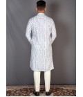 Multicolor Cotton Printed Kurta For Festivals KF240305 Multicolor Cotton Printed Kurta For Festivals KF240305