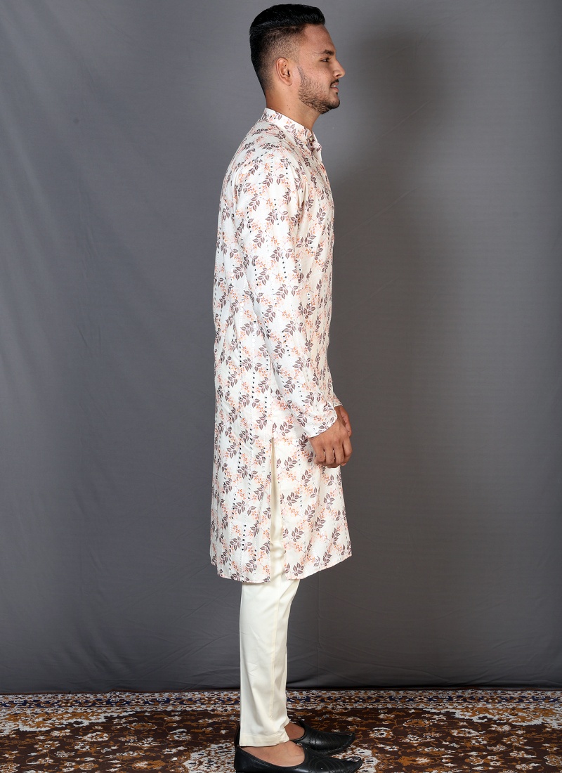 Straight Cut Exclusive Festival Kurta In Multicolor KF240307 Straight Cut Exclusive Festival Kurta In Multicolor KF240307