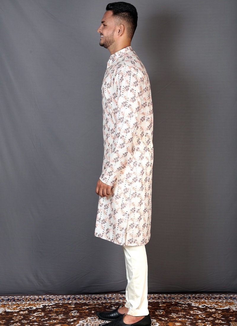 Straight Cut Exclusive Festival Kurta In Multicolor KF240307 Straight Cut Exclusive Festival Kurta In Multicolor KF240307