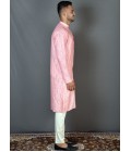 Pink Straight Cut Printed Kurta For Festivals KF240309 Pink Straight Cut Printed Kurta For Festivals KF240309