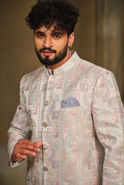 07 Pure Silk Jacquard Fabric