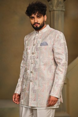 07 Pure Silk Jacquard Fabric