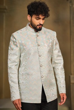 09 Pure Silk Jacquard Fabric