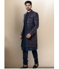 Rama Soft Silk Mens Wedding Indo Western Rama Soft Silk Mens Wedding Indo Western