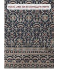 Blue Silk Embroidered Mens Wedding Indo Western