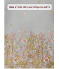 Designer Grey Silk Embroidered 3 Piece Indo Western