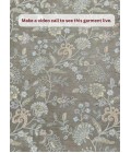 Beige Velvet Embroidered Mens Wedding Indo Western