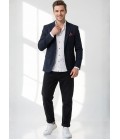 Premium Black Knitted Blazer
