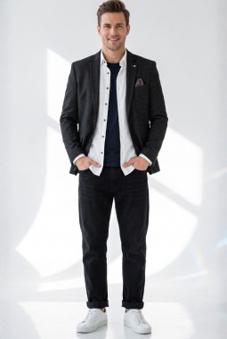 Charcoal Royale Mens Blazer