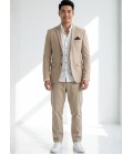 Khaki Royale Knited Mens Blazer