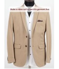 Khaki Royale Knited Mens Blazer