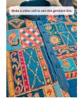 Teal Blue Silk Embroidery Mens Festive Wear Kurta Pant