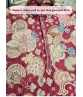 Hot Pink Art Silk Embroidery Mens Wedding Kurta Pant Set