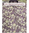 Lavender Tissue Embroidery Mens Wedding Kurta Pant  