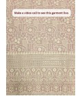 Lilac Georgette Embroidery Mens Festive Wear Kurta Set