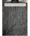 Black Art Silk Embroidery Mens Festive Wear Kurta Set