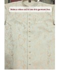 Pista Jacquard Mens Wedding Indo Western