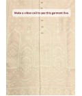 Peach Jacquard Mens Wedding Indo Western