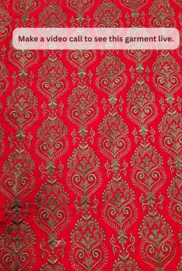 Rani Art Silk Embroidery Mens Wedding Indo Western