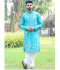 Rama Silk Thread Work Festive Wear Kafnii With Patiala